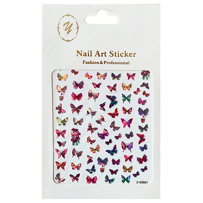 Nail Art Sticker, 2D стикер Z-D3861