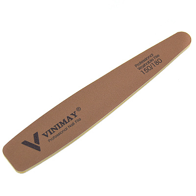 Vinimay, Пилка для натуральных ногтей (песочная), 150/180 грит