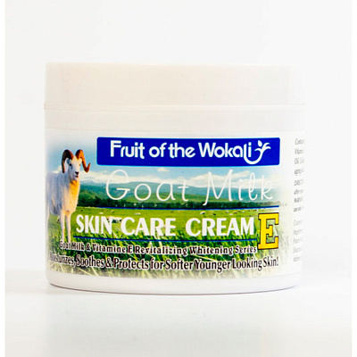 WOKALI, Крем для лица с козьим молоком Goat Milk Skin Care Cream, 115 гр