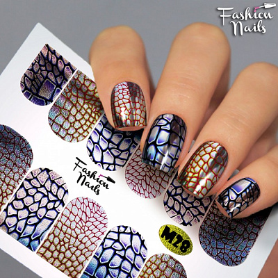 Fashion Nails, Слайдер-дизайн M28