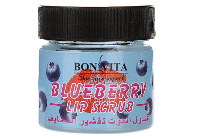 Bon Vita, Скраб для губ c экстрактом Черники Blueberry Lip Scrub , 50 мл