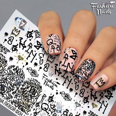 Fashion Nails, Слайдер-дизайн G78