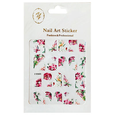 Nail Art Sticker, 2D стикер Z-D3603