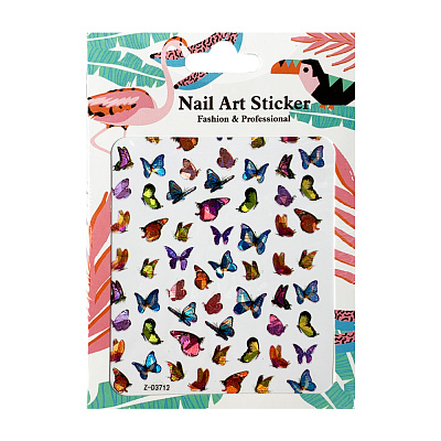 Nail Art Sticker, 2D стикер Z-D3712