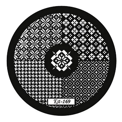 El Corazon, Kaleidoscope Диск для стемпинга №kst-169 (d=5,6см)
