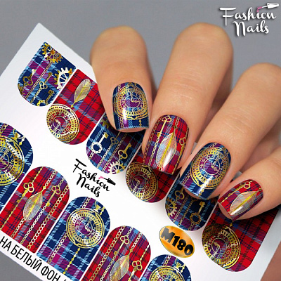 Fashion Nails, Слайдер-дизайн M180