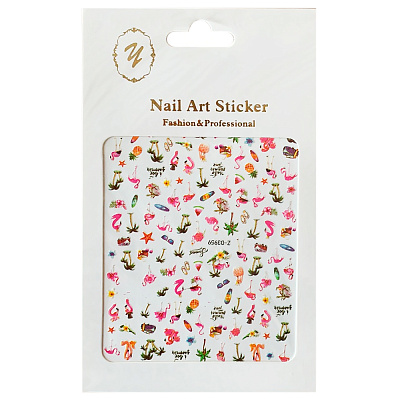 Nail Art Sticker, 2D стикер Z-D3959