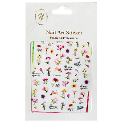Nail Art Sticker, 2D стикер Z-D3967
