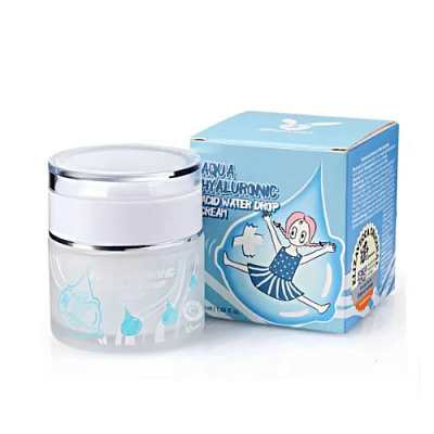 Elizavecca, Увлажняющий крем для лица Aqua Hyaluronic Acid Water Drop Cream, 50мл