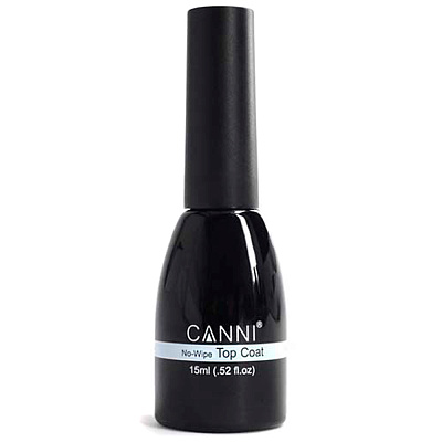 CANNI, No-Wipe Top Coat, 15  мл.