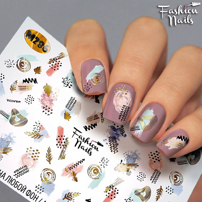 Fashion Nails, Слайдер-дизайн M286