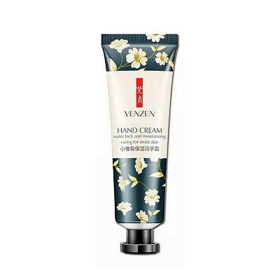 VENZEN, Увлажняющий крем для рук с экстрактом Маргаритки Moisturizing Hand Cream Bellis, 30гр