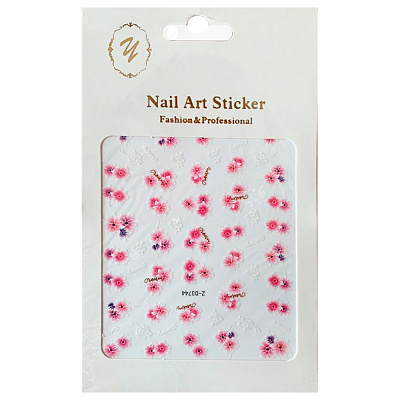 Nail Art Sticker, 2D стикер Z-D3744