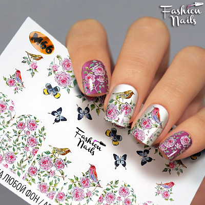 Fashion Nails, Слайдер-дизайн M66