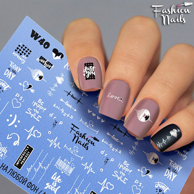 Fashion Nails, Слайдер-дизайн W40