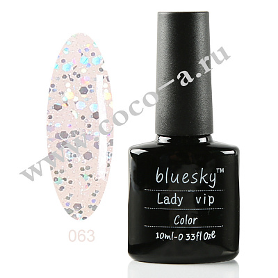 Bluesky, гель-лак Lady vip № 063