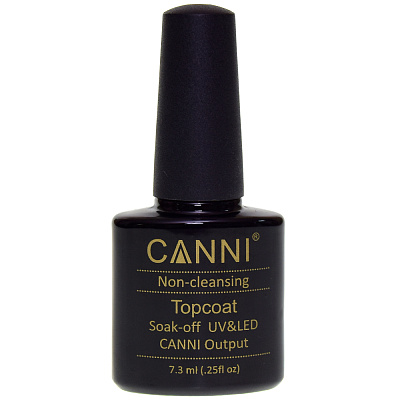 CANNI, Non-cleansing Topcoat Output, 7,3  мл.