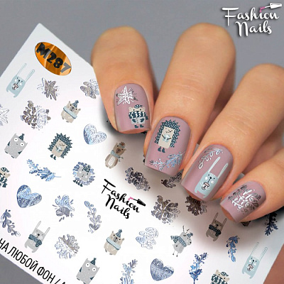 Fashion Nails, Слайдер-дизайн M287