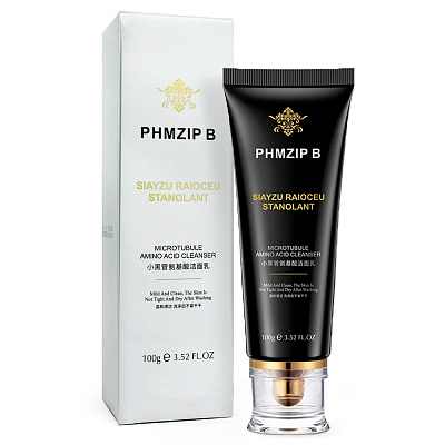 PHMZIP B, Очищающая Пенка для лица с аминокислотами Microtubule Amino Acid Cleanser, 100 гр.
