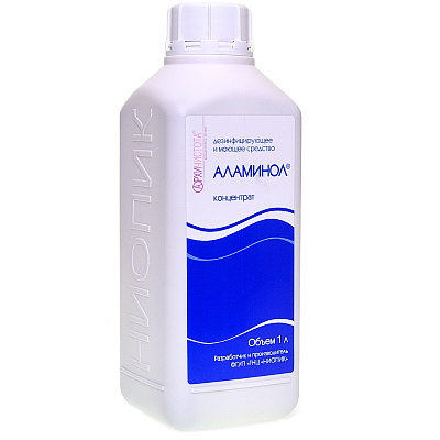 Аламинол, Дезинфицирующее и моющее средство, 1000 мл