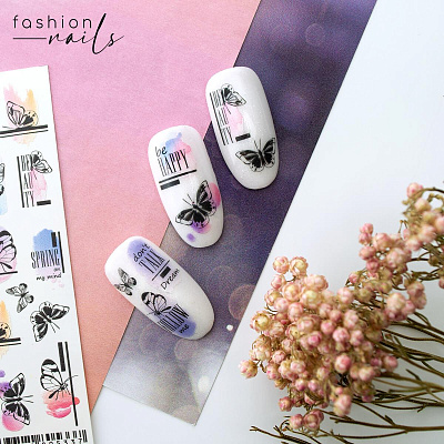 Fashion Nails, Слайдер-дизайн W220