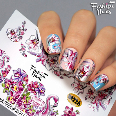 Fashion Nails, Слайдер-дизайн M226