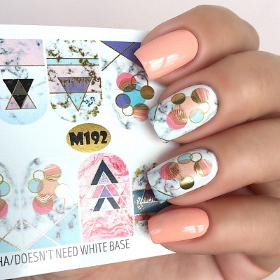 Fashion Nails, Слайдер-дизайн M192