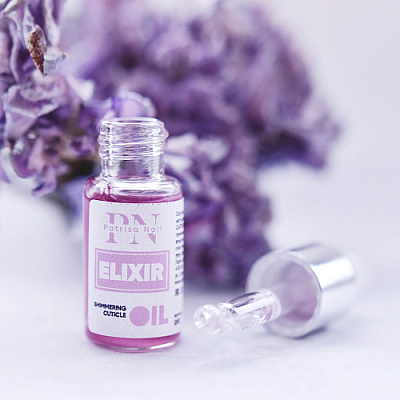 Patrisa Nail, Мерцающее масло для кутикулы Elixir, 5 мл