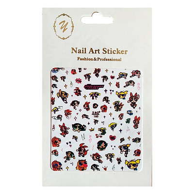 Nail Art Sticker, 2D стикер X&D-160