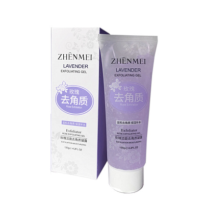 ZHENMEI, Гель-Эксфолиант LAVENDER, 120 г