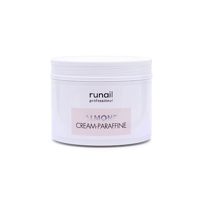 RuNail, Крем-парафин, аромат "Миндаль" №2972, 150 мл