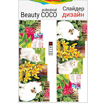 Beauty COCO, Слайдер-дизайн A-132