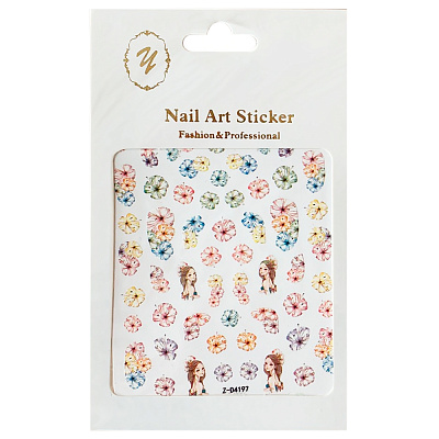 Nail Art Sticker, 2D стикер Z-D4197