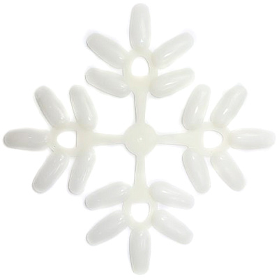 Палитра Снежинка 20 цветов белая