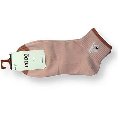 COOC, носки женские, цвет: розовый, размер 36-38