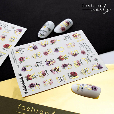 Fashion Nails, Слайдер-дизайн LUXE/022
