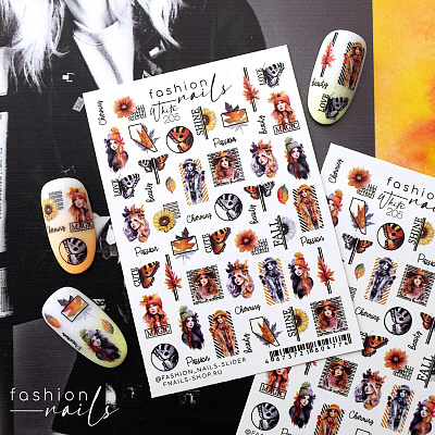 Fashion Nails, Слайдер-дизайн W205